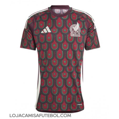 Camisa de Futebol México Equipamento Principal Copa America 2024 Manga Curta